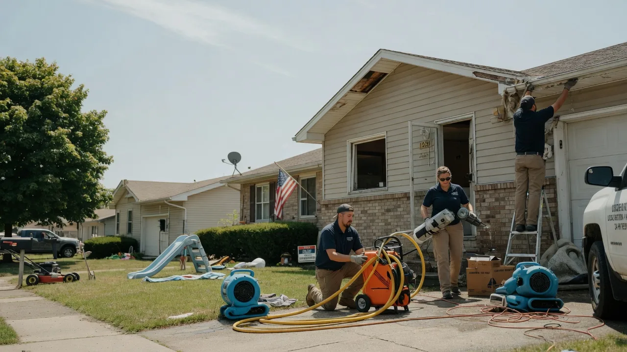 Water Damage Restoration in Huntingburg, IN near me